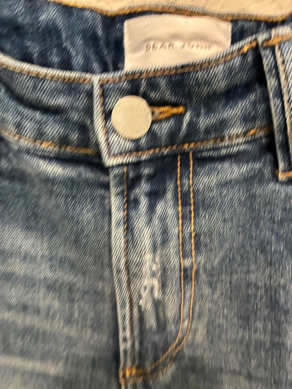 Dear John Women's Flare Jeans in Medium Blue Wash - Picture 5 of 10